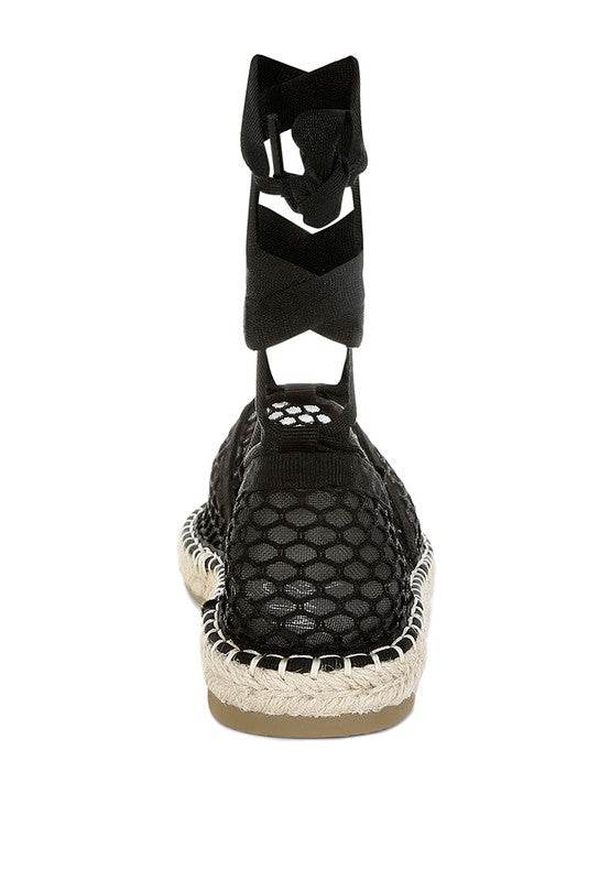 Sonara Mesh Flat Espadrille Sandals