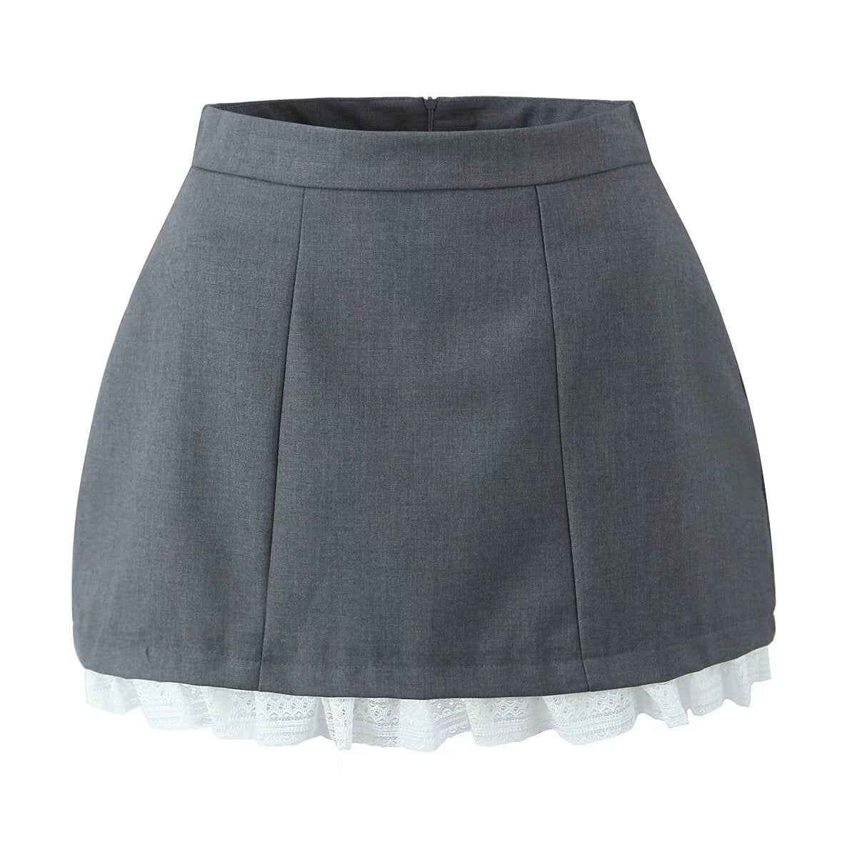 Women Clothing Classic Lace Stitching Bud Skirt Pettiskirt