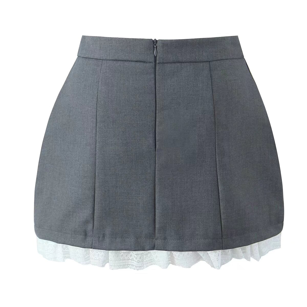 Women Clothing Classic Lace Stitching Bud Skirt Pettiskirt