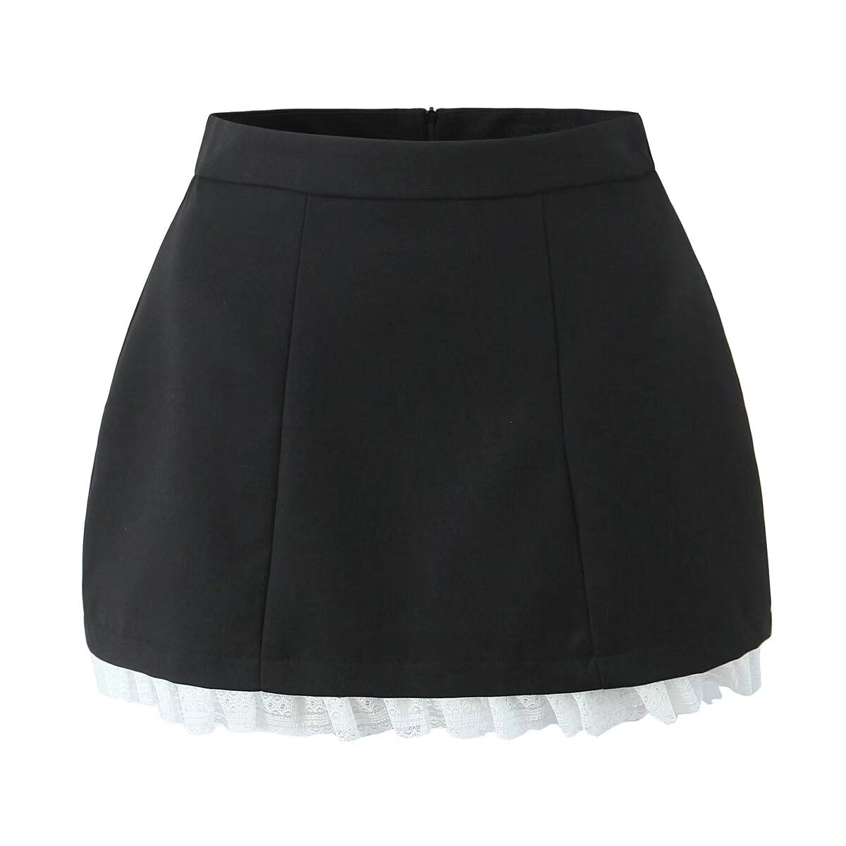 Women Clothing Classic Lace Stitching Bud Skirt Pettiskirt