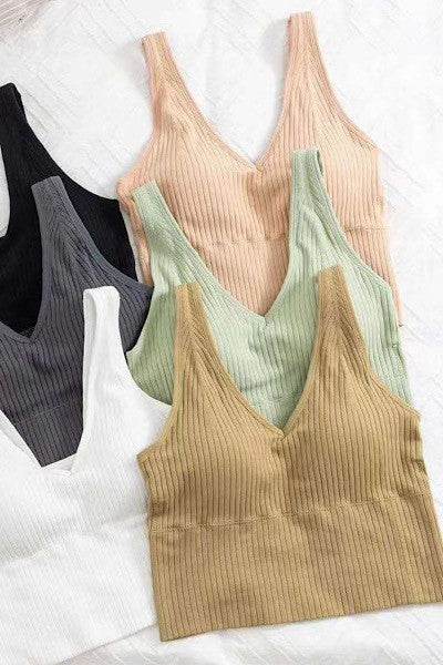 Support cropped tank