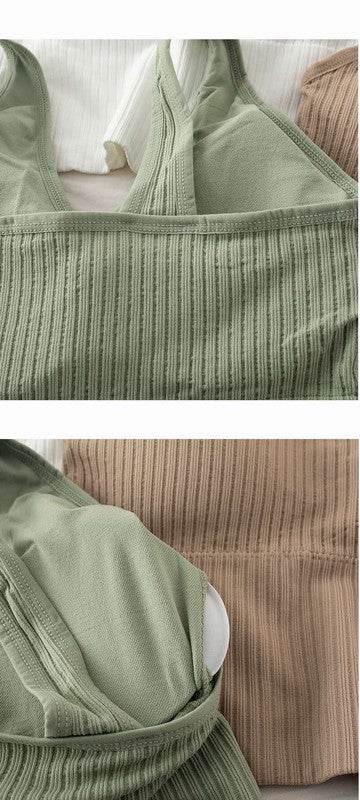 Support cropped tank