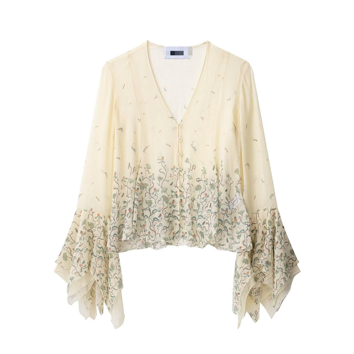 Women Silk Printed Shirt