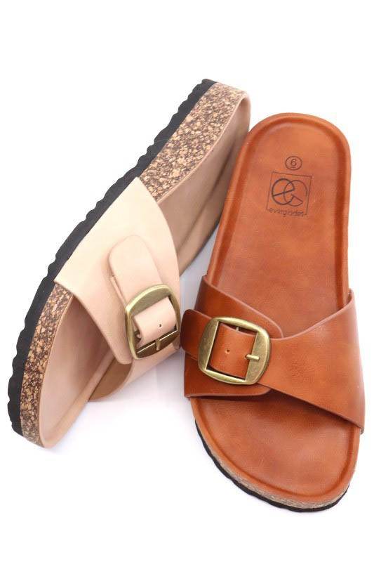 Boho- slide with buckle ornament