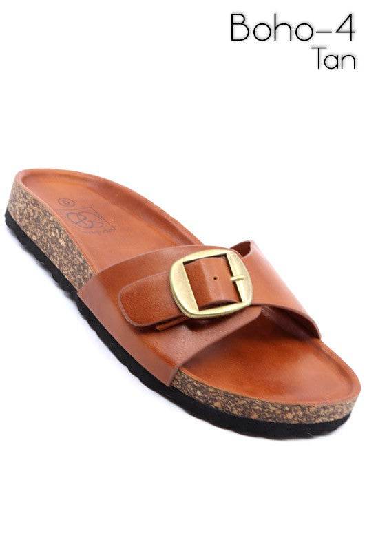 Boho- slide with buckle ornament