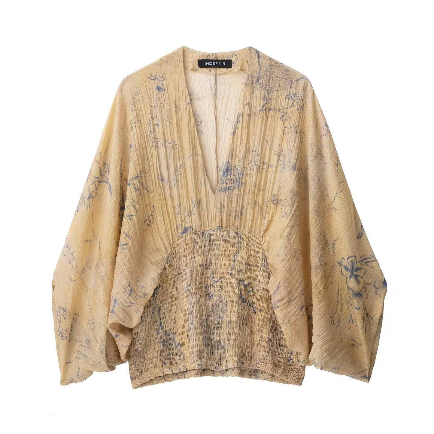 Women Printed Hooded Sweater