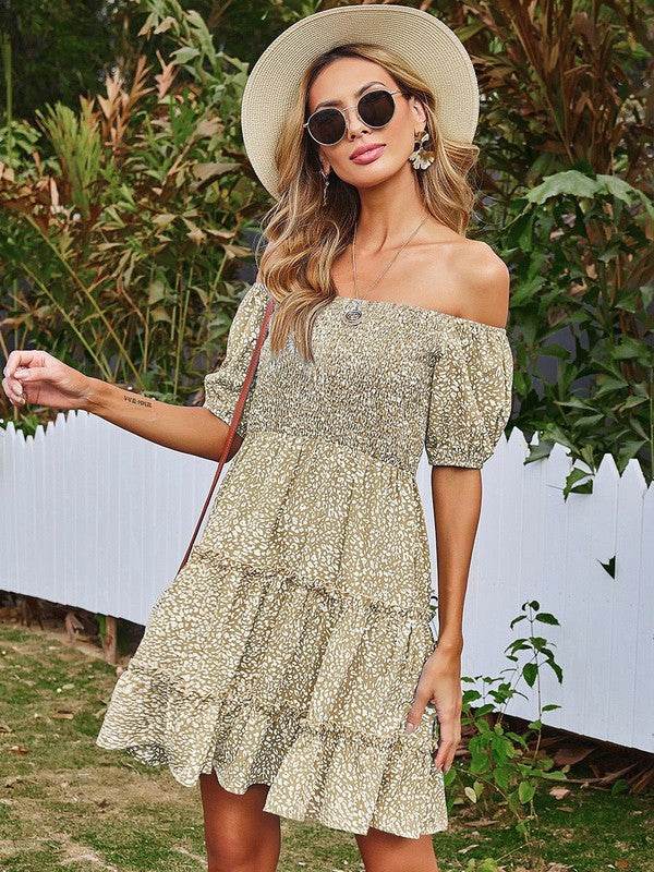 Off shoulder dress