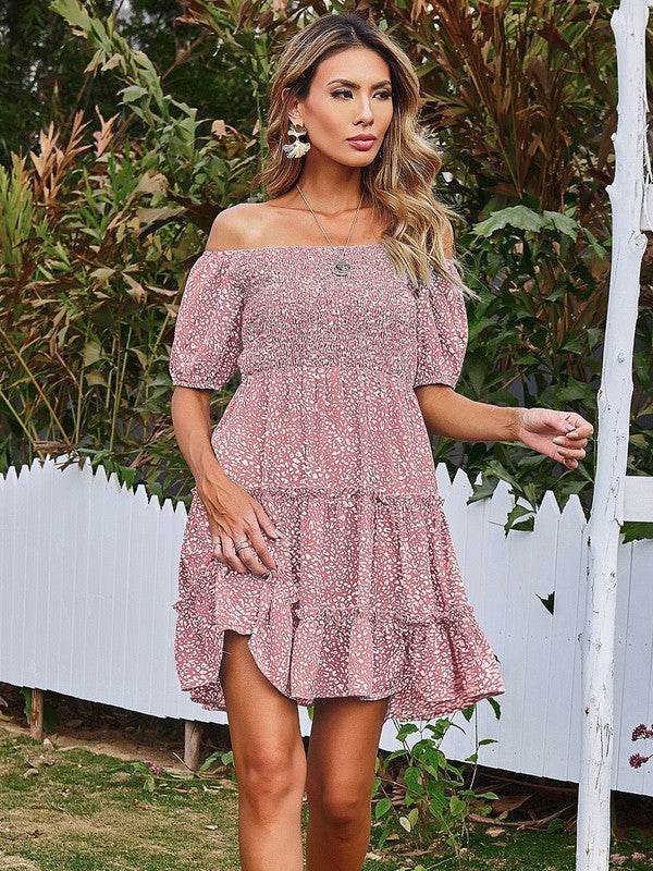 Off shoulder dress