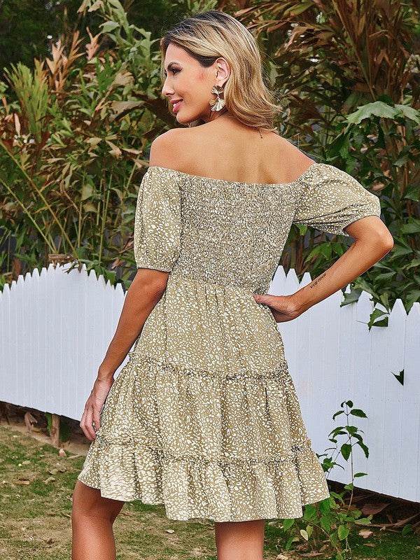 Off shoulder dress