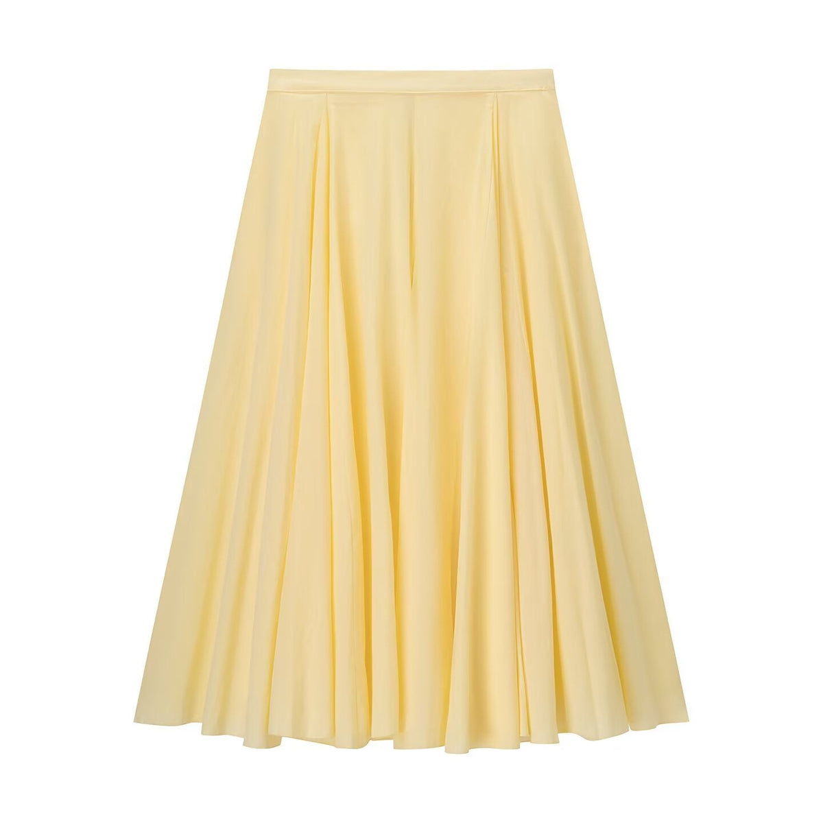 Women Clothing Autumn Elegant Elegant Idle Soft Midi Skirt Women