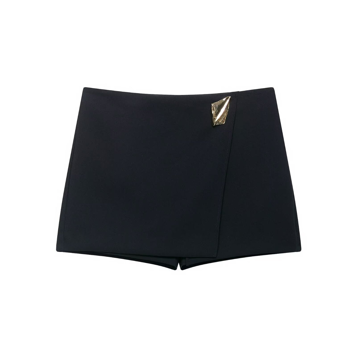 Women Clothing Autumn Fashionable Asymmetric Culottes Casual Shorts