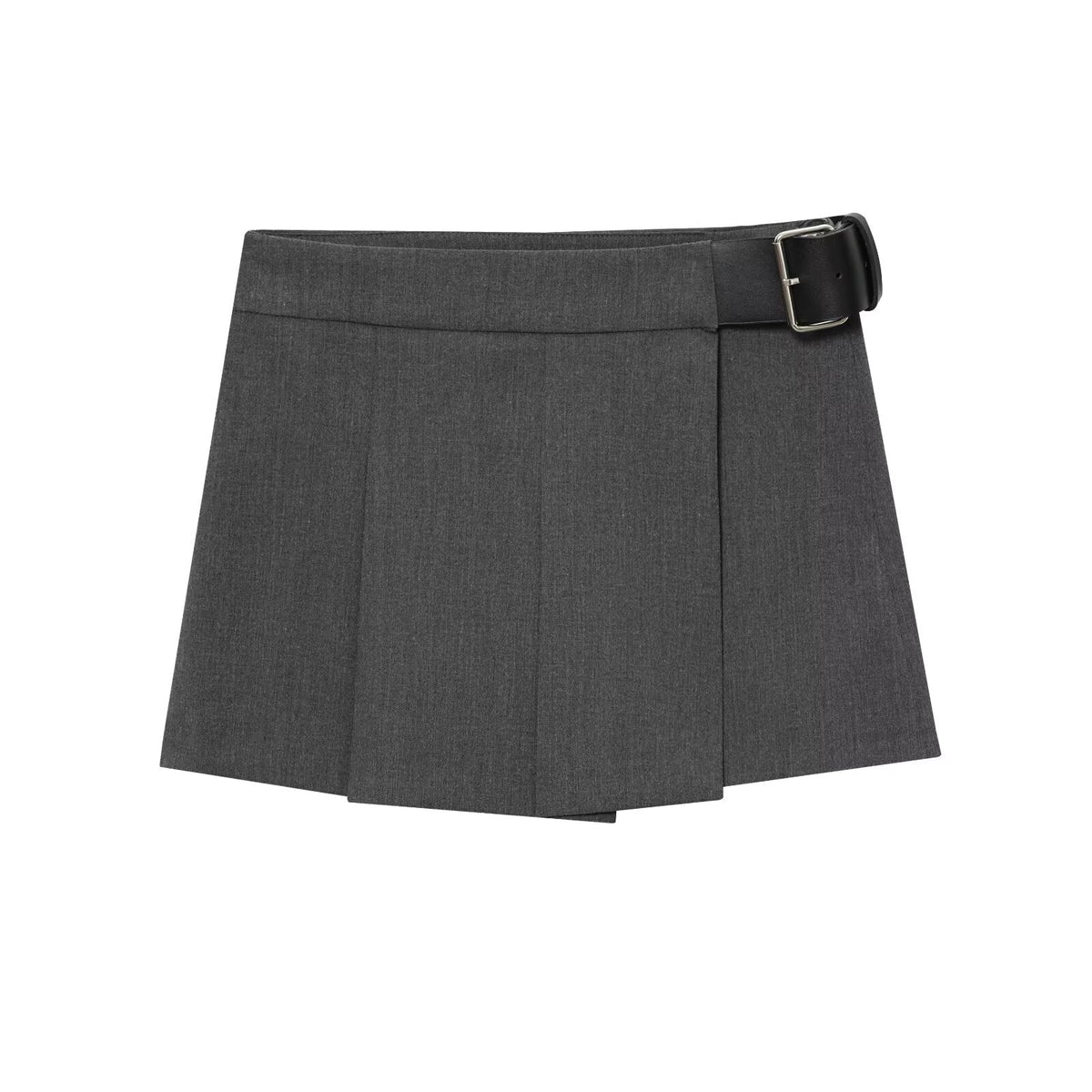 Women Clothing Top Product Wide Pleated Belt Culottes