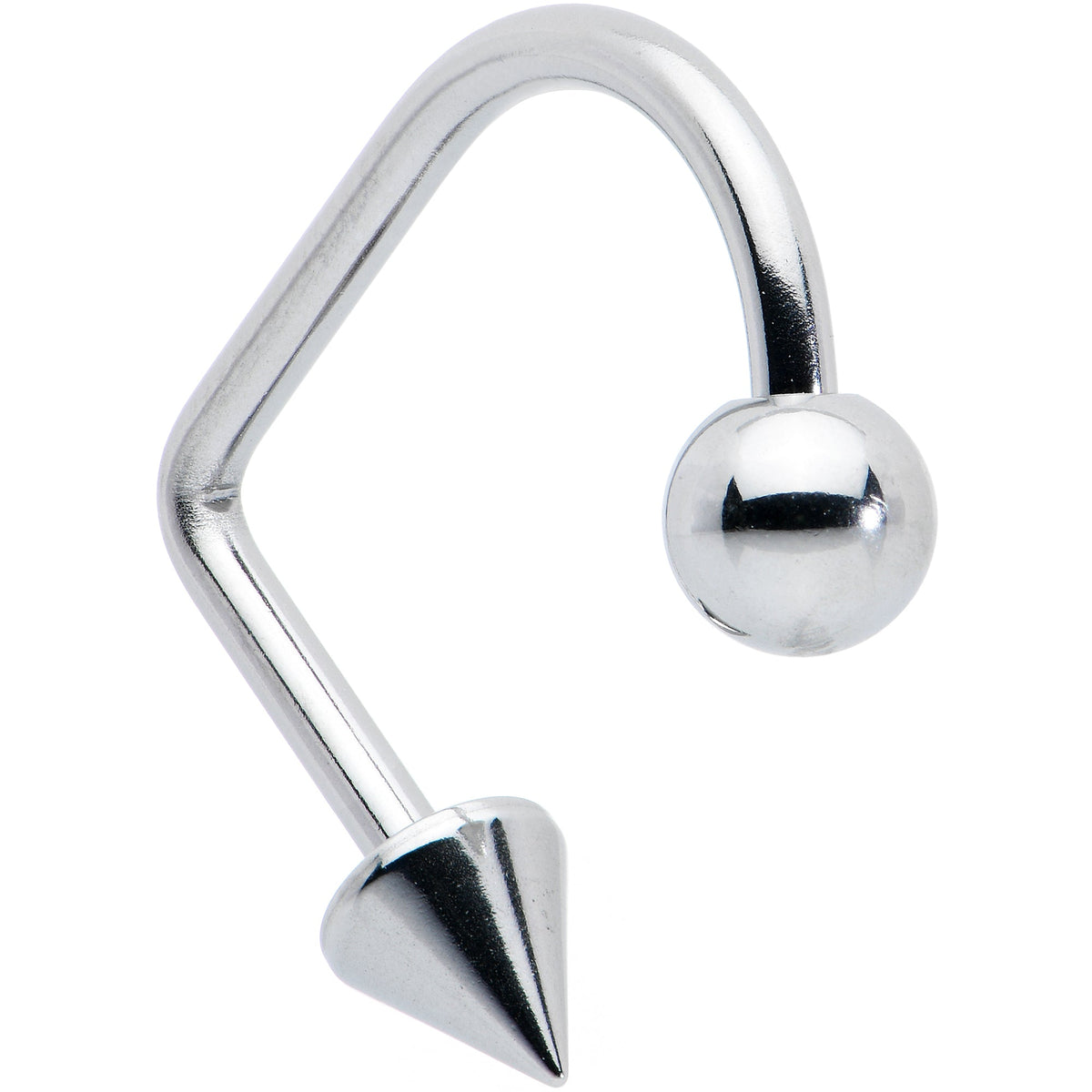 14G Stainless Steel LIPPYLOOP Ball Spike Labret