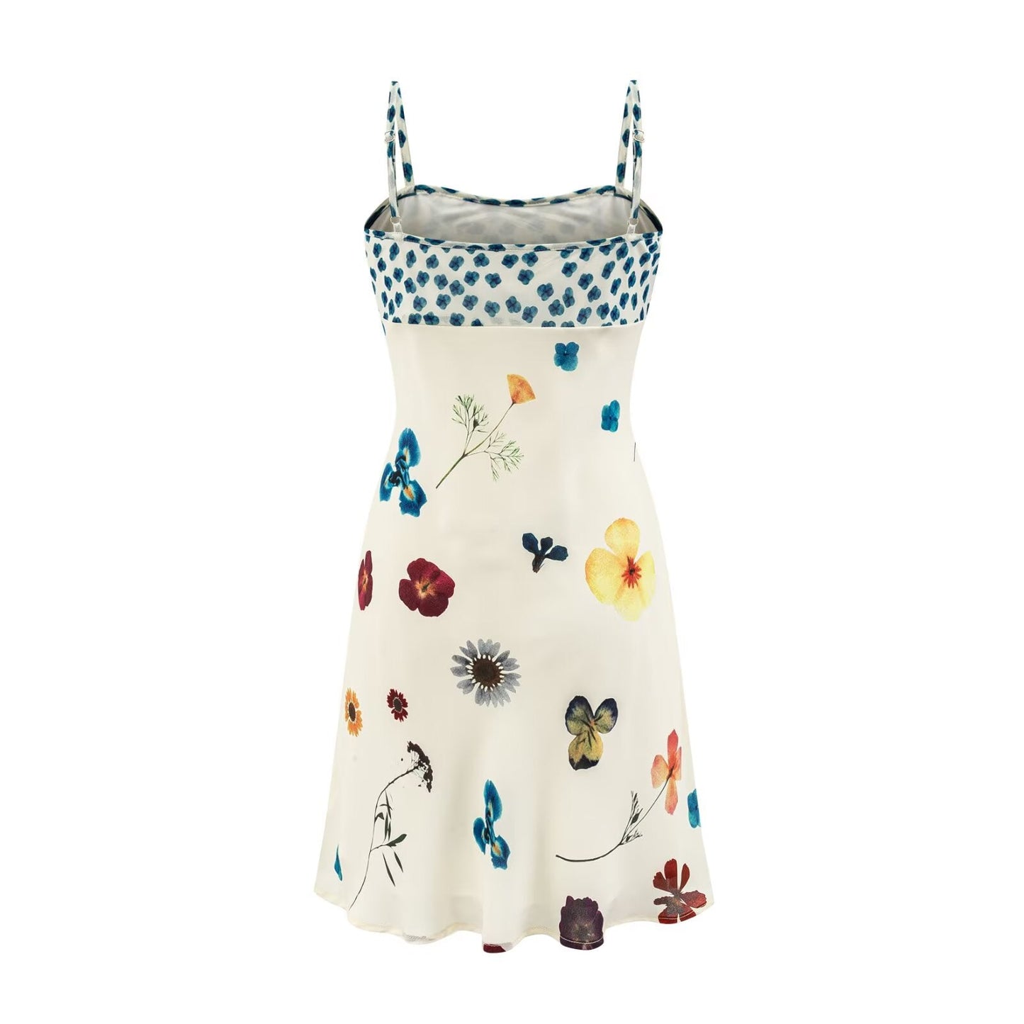 Summer Sexy Short Slim Fit Holiday Short Dress Tie Shoulder Floral Strap Dress