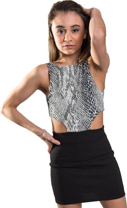 KIDS SNAKE SKIN KERRY DRESS
