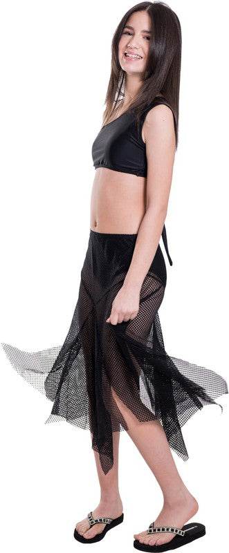 KIDS MESH PUZZLE SKIRT
