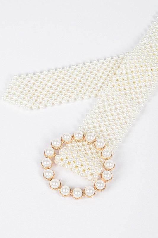Pearl Beaded Iconic Fashion Belt