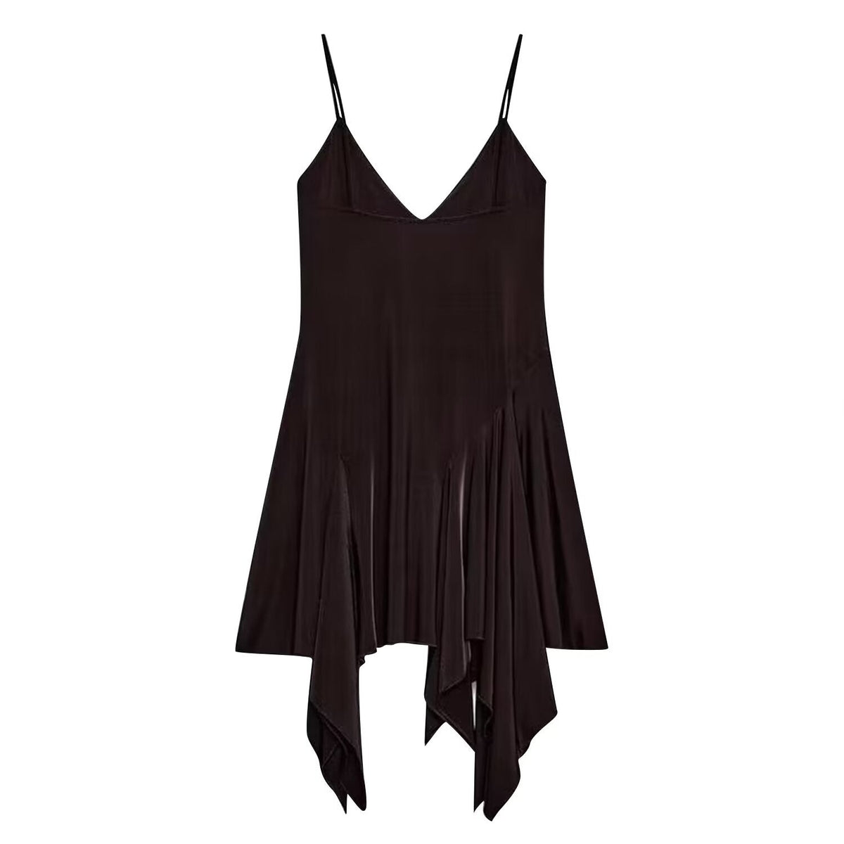 Women Clothing Fashionable Asymmetric Cami Dress