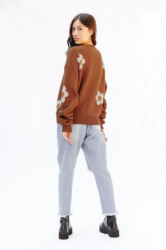 Flower sweater