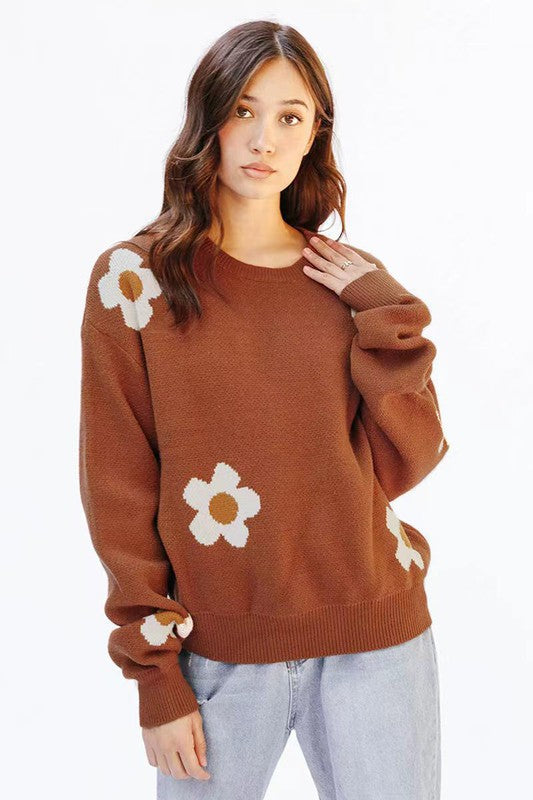Flower sweater