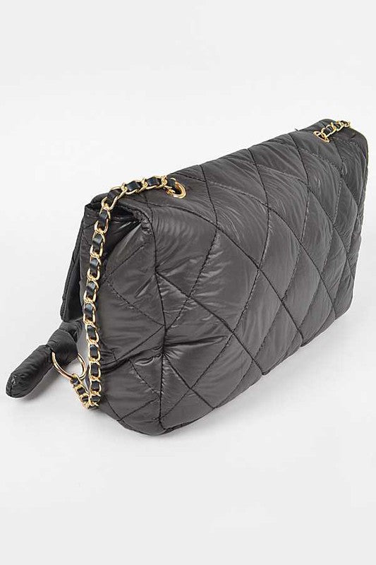 Rhinestone Iconic Top Handle Crossbody Bag