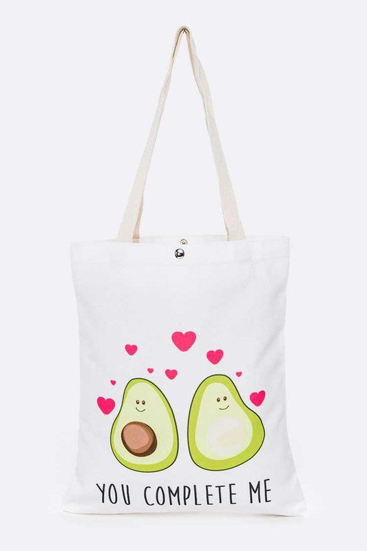 Avocado Tote Bag Set