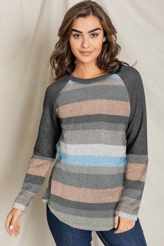 Multi Stripe Tunic