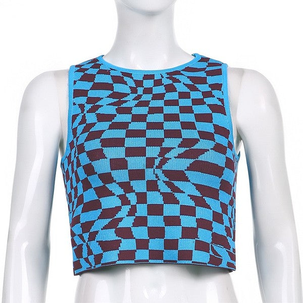 Knitted tank top