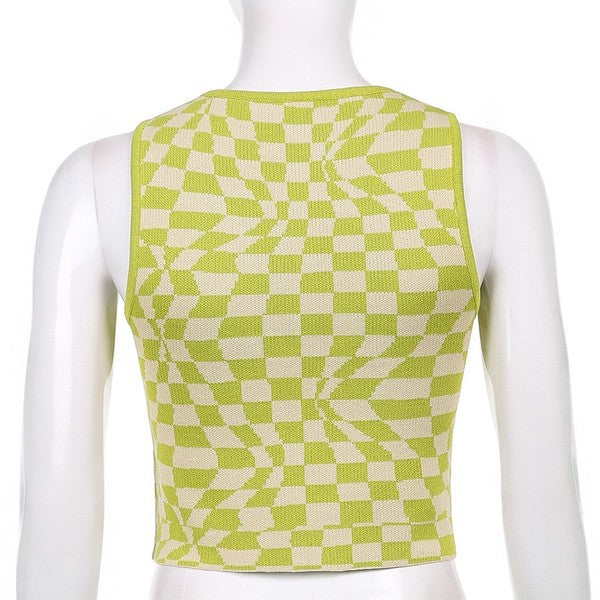 Knitted tank top