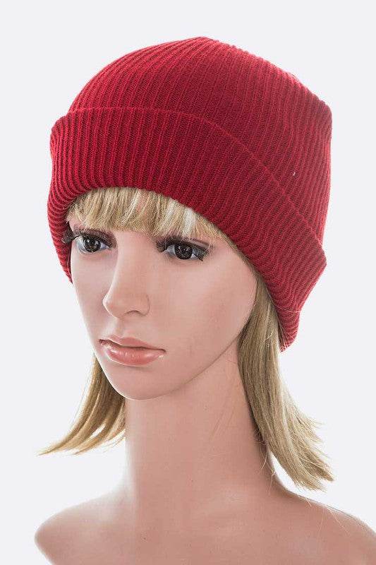 Classi Rib Cuffed Beanie
