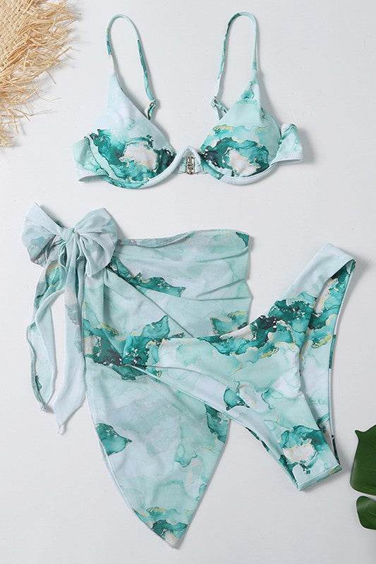 3 piece bikini set