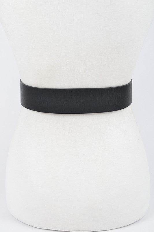 Plus Size Hammer Heart Buckle Belt