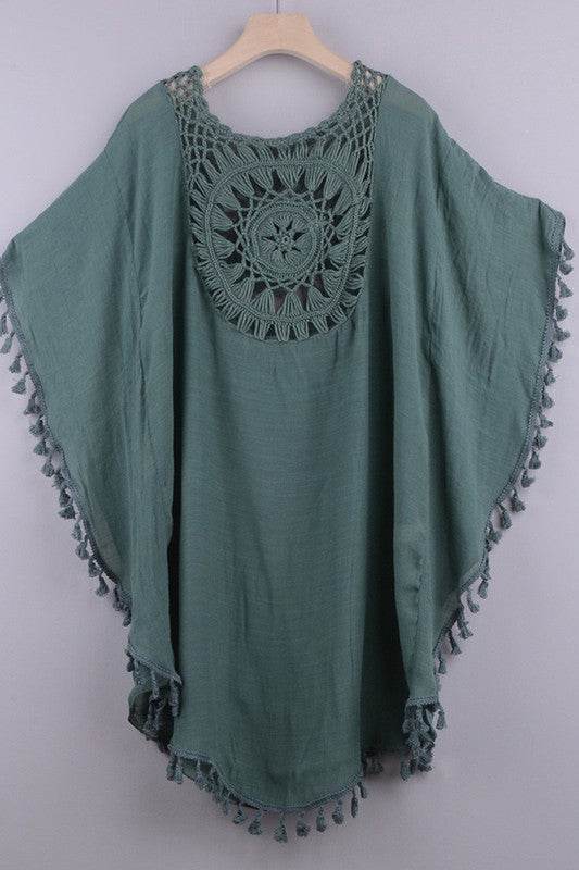 Crochet cover up