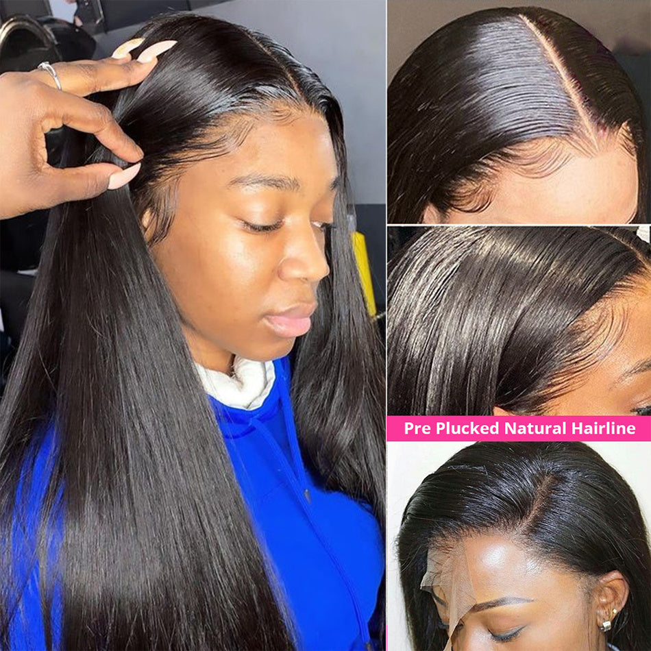European And American New Style Long Straight Hair