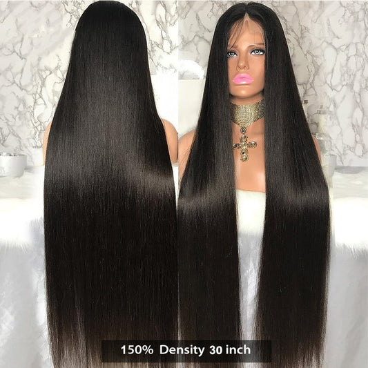 European And American New Style Long Straight Hair