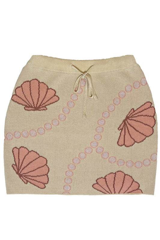 Seashell and Pearl Skirt