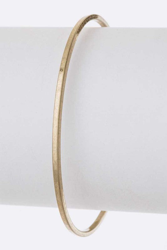Hammer Textured Bangle