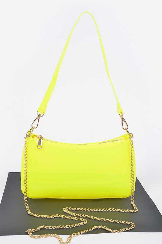 Transparent Clear Convertible Shoulder Bag