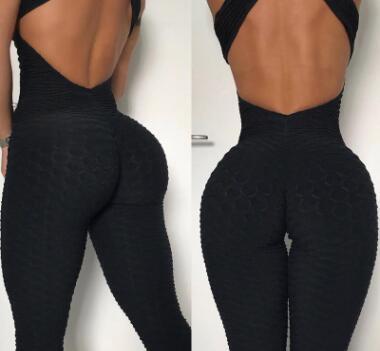 Yoga Cross Design Jumpsuit
