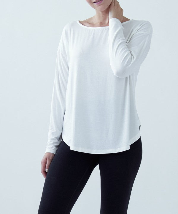 BAMBOO DOLMAN LONG SLEEVE TOP