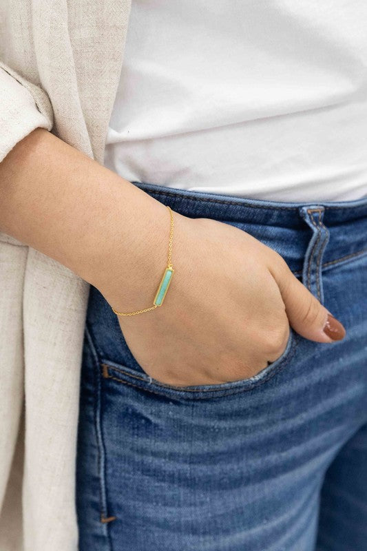 Marble Bar Bracelet