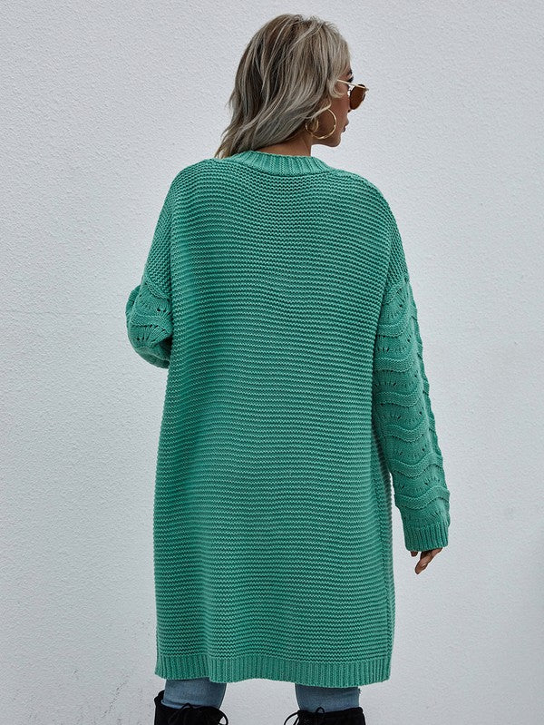Women's Long Sleeve  Cardigen