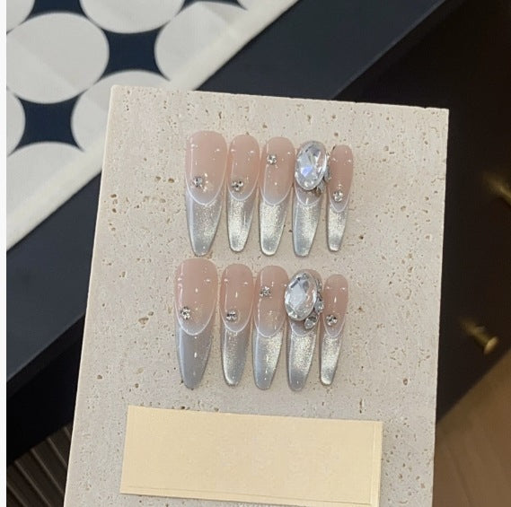 1035- Handmade press on nails fake nails removable