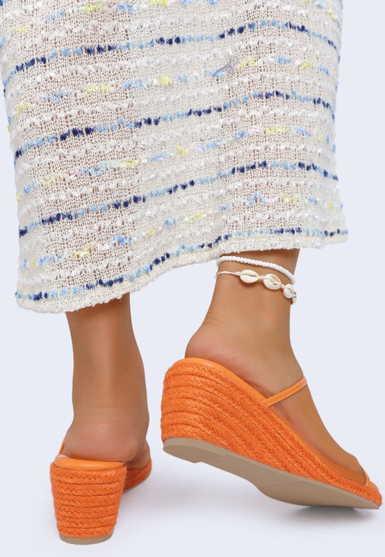 Seraphine Breathable Mesh Slip-On Wedges