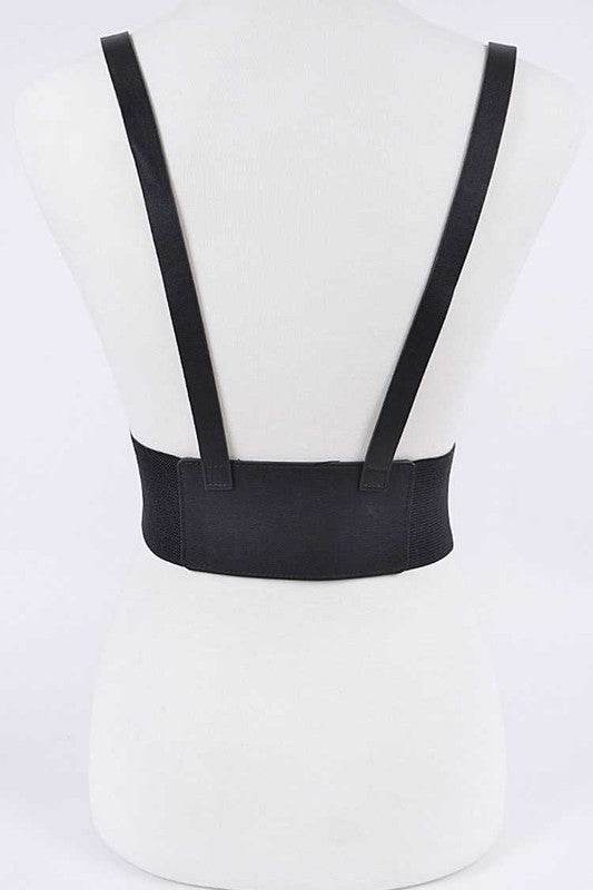 Buckle Suspender Corset Belt
