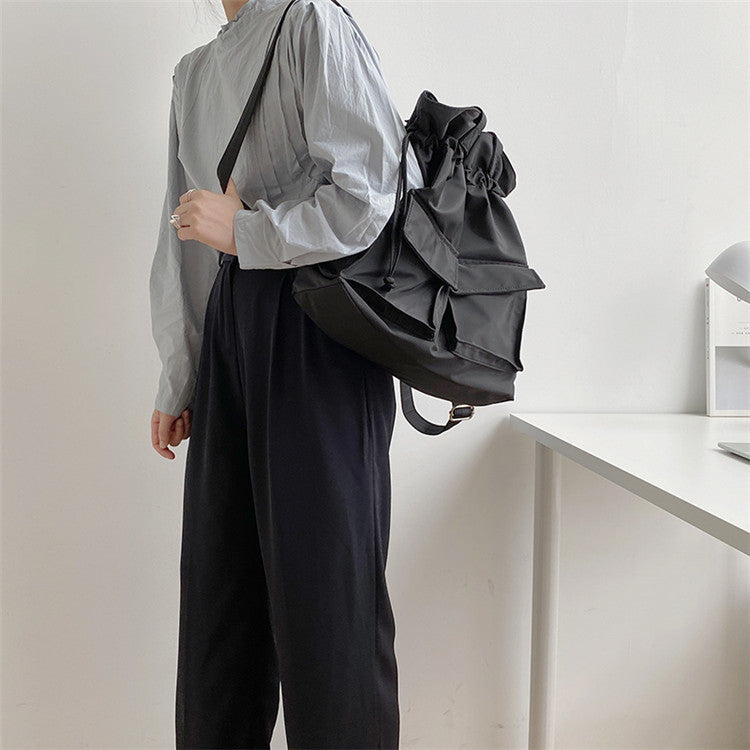 Bags Women Special Interest Shoulder Bag Student Backpack Large Capacity Nylon Handbag