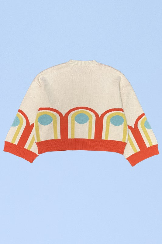 Retro Arch Sweater