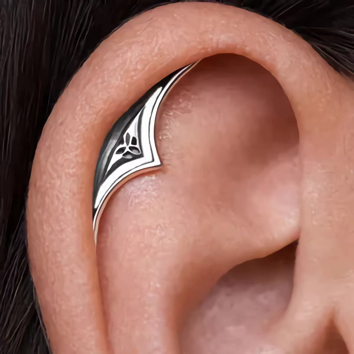 Gothic Hollow Web Earrings for Men and Women