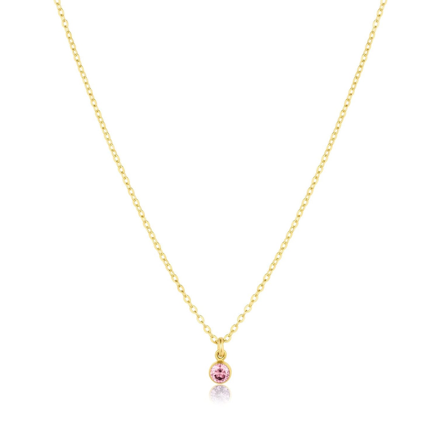 Birthstone Charm Necklace