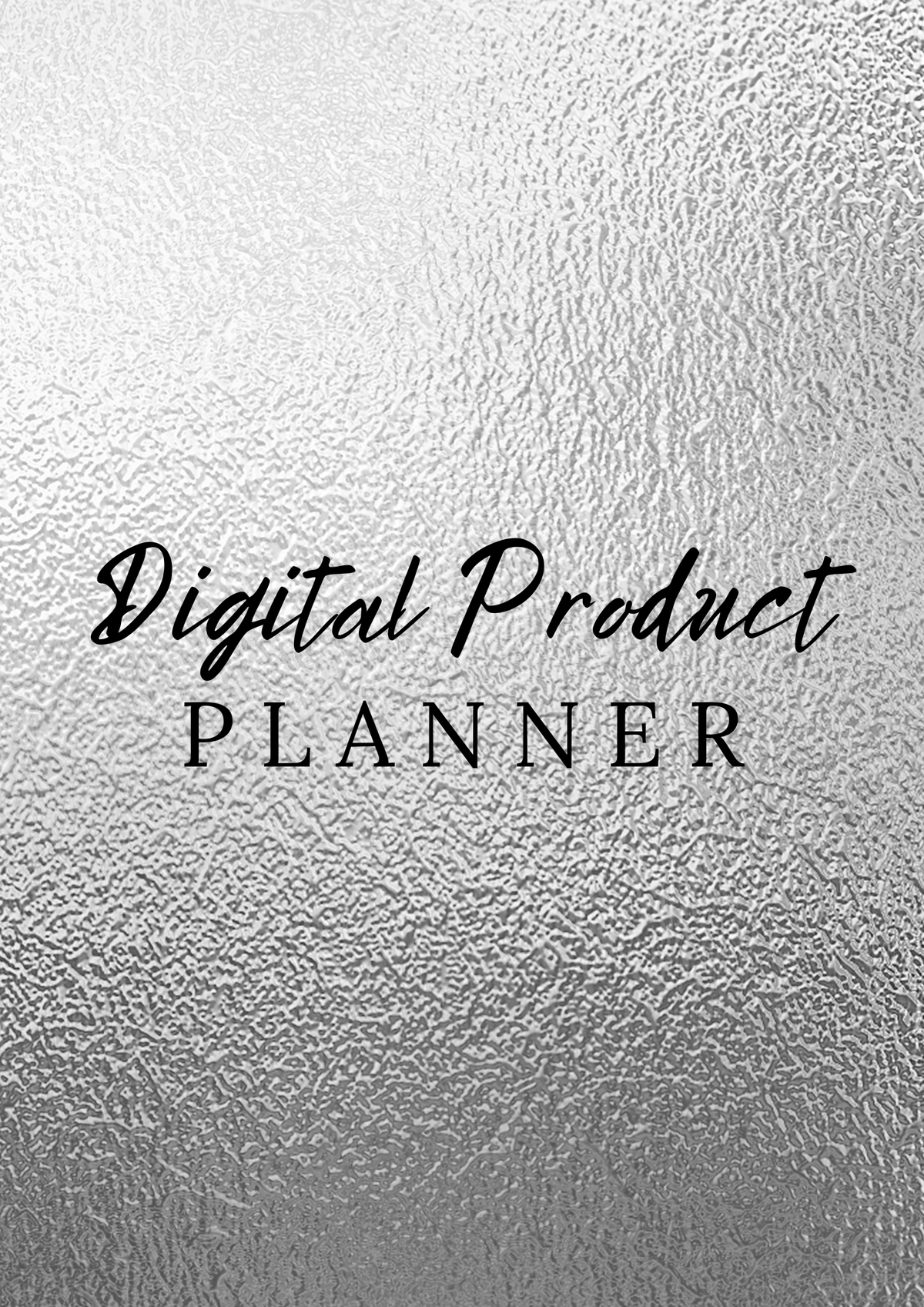 Digital Product Planner